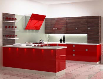 Mirror Designers Modular Kitchen
